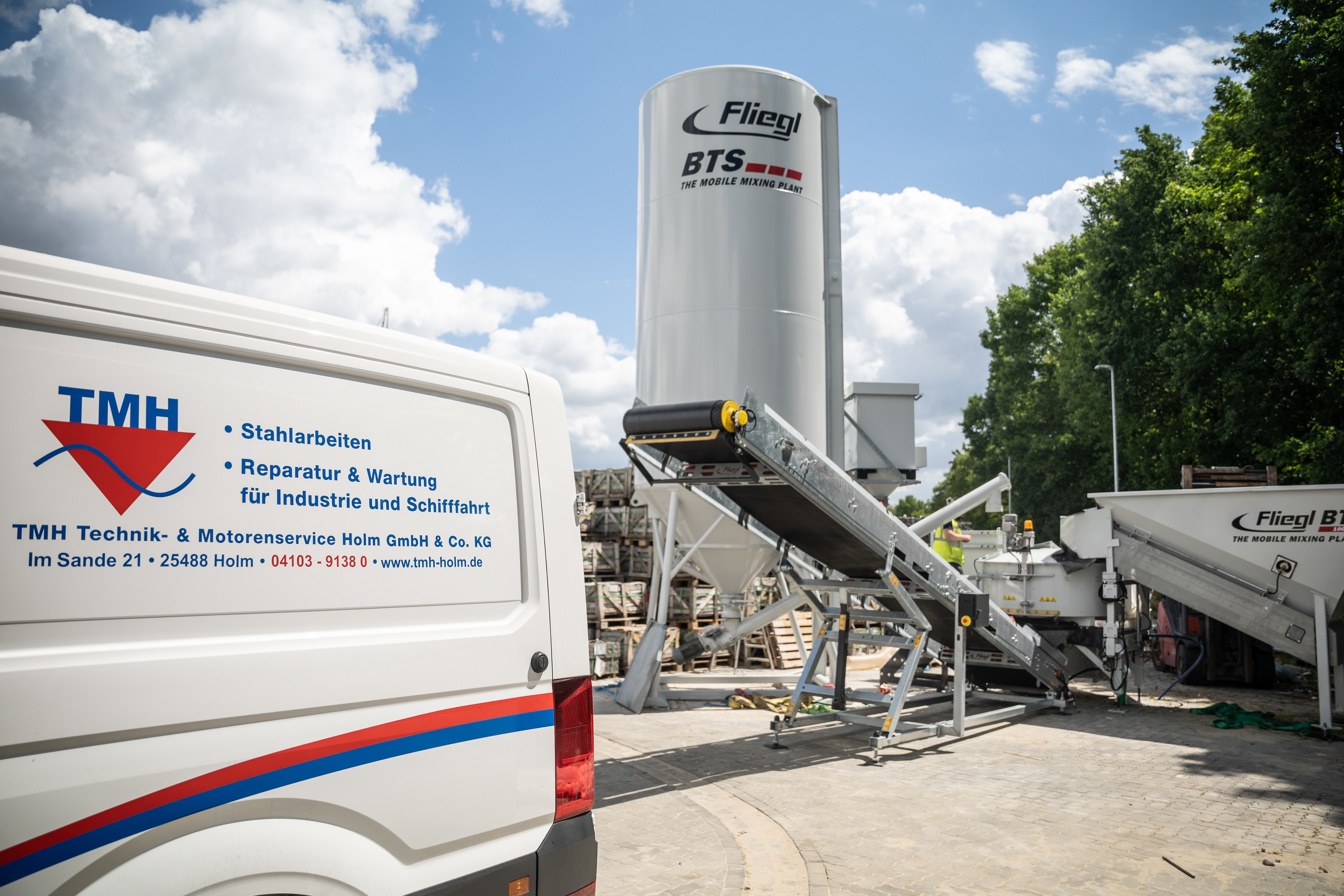 BTS Aufbau Pinneberg